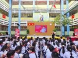 Loa treo tường phát thông báo, phát nhạc cho Trường Tiểu học Trần Văn Ơn, TP.HCM, loa được thiết kế riêng cho quán, bật lớn không tạp âm, miễn phí công lắp đặt, bảo hành dài hạn 5 năm