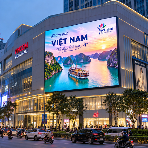 Màn hình LED Quảng cáo  - BH 5 năm