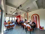 Loa treo tường phát nhạc nền cho Coffee Destiny, loa được thiết kế riêng cho quán, bật lớn không tạp âm, miễn phí công lắp đặt, bảo hành dài hạn 5 năm
