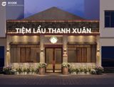 Loa treo tường phát nhạc nền cho nhà hàng Tiệm Lẩu Thanh Xuân, Bắc Ninh loa được thiết kế riêng cho quán, bật lớn không tạp âm, miễn phí công lắp đặt, bảo hành dài hạn 5 năm