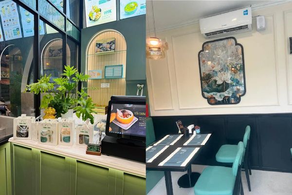 Loa treo tường phát nhạc nền cho Tiệm Yến Nha Trang - Chi Nhánh Hà Nội, loa được thiết kế riêng cho quán, bật lớn không tạp âm, miễn phí công lắp đặt, bảo hành dài hạn 5 năm