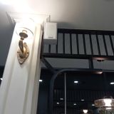 Loa treo tường phát nhạc nền cho Tiệm Yến Nha Trang - Chi Nhánh Hà Nội, loa được thiết kế riêng cho quán, bật lớn không tạp âm, miễn phí công lắp đặt, bảo hành dài hạn 5 năm
