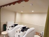 Loa âm trần phát nhạc nền cho Shelly Beauty, TP Hà Nội, loa được thiết kế riêng cho quán, bật lớn không tạp âm, miễn phí công lắp đặt, bảo hành dài hạn 5 năm