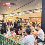 Loa treo tường phát nhạc nền cho nhà hàng Khrua Baan Thai AEON MALL Hà Đông, loa được thiết kế riêng cho quán, bật lớn không tạp âm, miễn phí công lắp đặt, bảo hành dài hạn 5 năm
