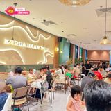 Loa treo tường phát nhạc nền cho nhà hàng Khrua Baan Thai AEON MALL Hà Đông, loa được thiết kế riêng cho quán, bật lớn không tạp âm, miễn phí công lắp đặt, bảo hành dài hạn 5 năm