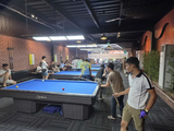 Loa treo tường phát nhạc nền cho 101 Billiards - Bida Quận 7, TP. HCM, loa được thiết kế riêng cho quán, bật lớn không tạp âm, miễn phí công lắp đặt, bảo hành dài hạn 5 năm