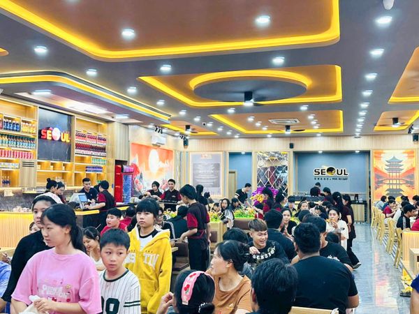 Loa treo tường phát nhạc nền cho nhà hàng Mì Cay SEOUL Xoài Đôi, Tây Ninh, loa được thiết kế riêng cho quán, bật lớn không tạp âm, miễn phí công lắp đặt, bảo hành dài hạn 5 năm