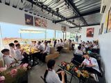Loa treo tường phát nhạc nền cho KOJACHI - Tea House & Coffee, Phú Thọ, loa được thiết kế riêng cho quán, bật lớn không tạp âm, miễn phí công lắp đặt, bảo hành dài hạn 5 năm