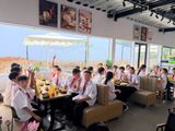Loa treo tường phát nhạc nền cho KOJACHI - Tea House & Coffee, Phú Thọ, loa được thiết kế riêng cho quán, bật lớn không tạp âm, miễn phí công lắp đặt, bảo hành dài hạn 5 năm