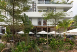 Loa treo tường chống nước, loa cột ngoài trời, phát nhạc nền cho nhà hàng Wind Garden Lounge, TP.HCM, loa được thiết kế riêng cho quán, bật lớn không tạp âm, miễn phí công lắp đặt