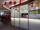 Loa treo tường phát nhạc nền cho Tea.Joy Station 12 Lê Văn Sỹ, TP.HCM, loa được thiết kế riêng cho quán, bật lớn không tạp âm, miễn phí công lắp đặt, bảo hành dài hạn 5 năm