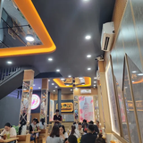 Loa âm trần phát nhạc nền cho nhà hàng Mì Cay SEOUL Nha Trang, loa được thiết kế riêng cho quán, bật lớn không tạp âm, miễn phí công lắp đặt, bảo hành dài hạn 5 năm