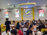 Loa treo tường không dây, phát nhạc nền cho Mì Cay Hagu Hoài Nhơn Đông, Gia Lai, loa được thiết kế riêng cho quán, bật lớn không tạp âm, miễn phí công lắp đặt, bảo hành dài hạn 5 năm
