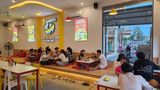 Loa treo tường không dây, phát nhạc nền cho Mì Cay Hagu Hoài Nhơn Đông, Gia Lai, loa được thiết kế riêng cho quán, bật lớn không tạp âm, miễn phí công lắp đặt, bảo hành dài hạn 5 năm