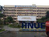 Loa treo tường lớp học tại Trường THCS Năng khiếu Đại học Sư phạm, bật lớn không tạp âm, miễn phí công lắp đặt, bảo hành dài hạn 5 năm