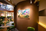 Loa treo tường phát nhạc nền cho ELIKA Tea & Café, Biên Hoà, loa được thiết kế riêng cho quán, bật lớn không tạp âm, miễn phí công lắp đặt, bảo hành dài hạn 5 năm