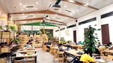 Loa treo tường phát nhạc nền cho The 80’s Nguyễn Văn Linh, Cần Thơ, loa được thiết kế riêng cho quán, bật lớn không tạp âm, miễn phí công lắp đặt, bảo hành dài hạn 5 năm