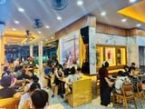 Loa treo tường phát nhạc nền cho Mì Cay SEOUL Bình Sơn, Quảng Ngãi, loa được thiết kế riêng cho quán, bật lớn không tạp âm, miễn phí công lắp đặt, bảo hành dài hạn 5 năm