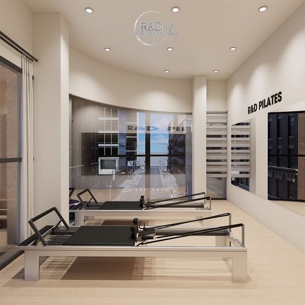 Loa treo tường phát nhạc nền cho R&D Luxury Pilates Quận 10, TP.HCM, loa được thiết kế riêng cho quán, bật lớn không tạp âm, miễn phí công lắp đặt, bảo hành dài hạn 5 năm