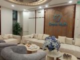 Loa âm trần phát nhạc nền cho nha khoa SmileHub, TP. Hà Nội, loa được thiết kế riêng cho quán, bật lớn không tạp âm, miễn phí công lắp đặt, bảo hành dài hạn 5 năm