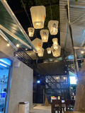 Loa treo tường phát nhạc nền cho Tiệm Lẩu Xiên Đài Bắc, TP. HCM, loa được thiết kế riêng cho quán, bật lớn không tạp âm, miễn phí công lắp đặt, bảo hành dài hạn 5 năm