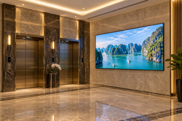 Màn hình LED cho Công ty, màn LED cho Nhà xưởng - BH 5 năm