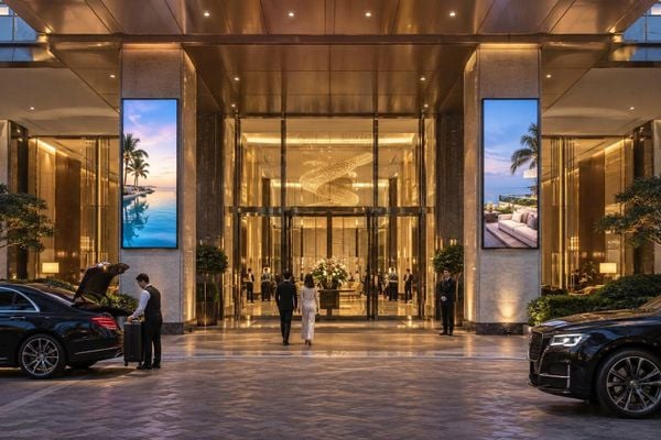 Màn hình LED Toà nhà, Khu đô thị, Khách sạn, Building - BH 5 năm