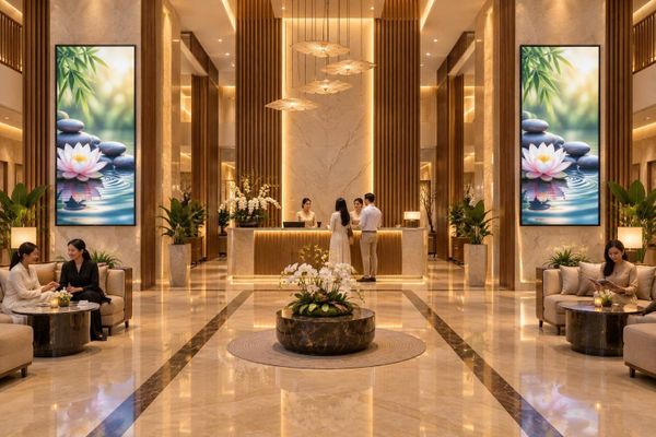 Màn hình LED cho Spa, Thẩm mỹ viện - BH 5 năm