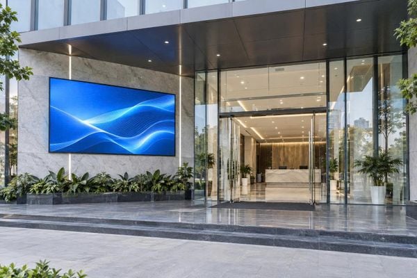Màn hình LED Toà nhà, Khu đô thị, Khách sạn, Building - BH 5 năm