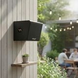 Loa treo tường ngoài trời V102NT Goldsound (số lượng 1 loa, tặng mái che), công suất 17w, thiết kế chống nước, loa bass 3 inch, kích thước rộng 23 cm, cao 17 cm, sâu 17.7 cm, bảo hành 12 tháng.
