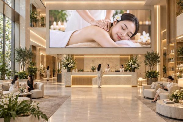 Màn hình LED cho Spa, Thẩm mỹ viện - BH 5 năm