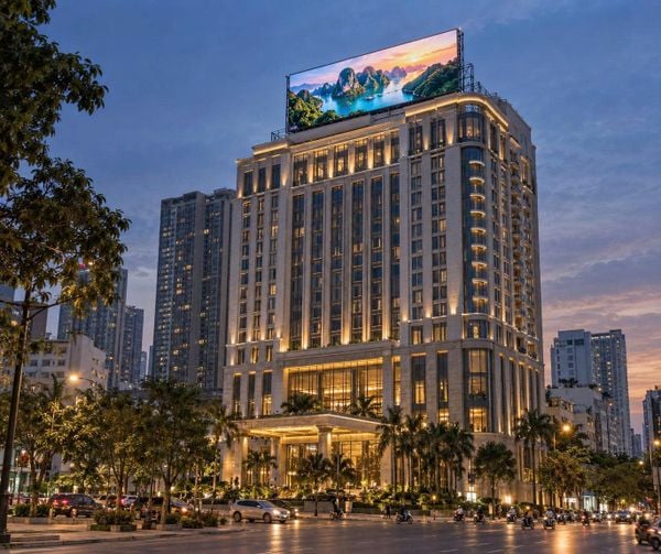 Màn hình LED Toà nhà, Khu đô thị, Khách sạn, Building - BH 5 năm