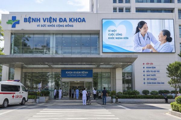 Màn hình LED cho Bệnh viện, Phòng Khám - BH 5 năm