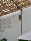 Loa treo tường chống nước, loa cột ngoài trời, phát nhạc nền cho nhà hàng Wind Garden Lounge, TP.HCM, loa được thiết kế riêng cho quán, bật lớn không tạp âm, miễn phí công lắp đặt
