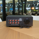 Amply A384PU-8V Goldsound (384w, 8 vùng bật/tắt, đủ kết nối Bluetooth, AUX, USB, TF)