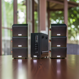 THANH LÝ dàn âm thanh quán [Amply 150w + 6 loa 15w Goldsound] - BH 6 tháng