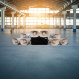 Loa thông báo nhà xưởng: 1 Amply A907PU-100V + 8 Ne20w, Amply hai vùng âm lượng, loa được thiết kế riêng, bật lớn không tạp âm, miễn phí công lắp đặt, bảo hành dài hạn 12 tháng