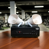 [Loa thông báo] Amply A917PU-100V-2K + 2 Ne20w, Amply hai vùng âm lượng, loa được thiết kế riêng, bật lớn không tạp âm, miễn phí công lắp đặt, bảo hành dài hạn 12 tháng.