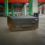 Amply phóng thanh A907PU-100V Goldsound, Amply 2 vùng âm lượng, được thiết kế riêng cho từng không gian, bật lớn không tạp âm, miễn phí công lắp đặt, bảo hành dài hạn 12 tháng