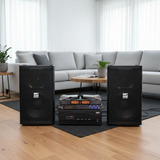 Dàn âm thanh M258 Pro: Đẩy 1200w + 2 V258 + 1 Vang + 2 Micro