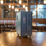 HÀNG TRƯNG BÀY: Amply 900w Goldsound (2 phân vùng đầu ra, 900w, đủ kết nối Bluetooth, RCA, AV, USB) - BH 6 tháng