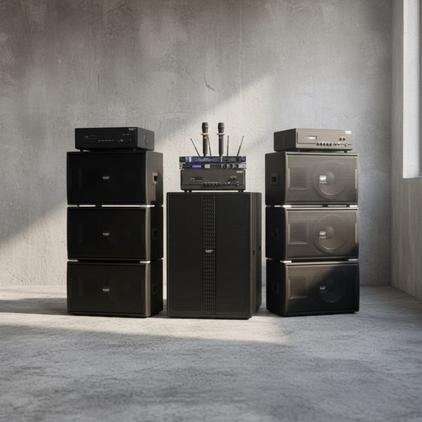 Dàn loa sân khấu, hội trường, kinh doanh karaoke, hội thảo, hội nghị , kinh doanh karaoke K130 Goldsound (Loa V258PU-KA, Cục đẩy A958PU-2K, A957PU-1K, JBL KX180, Micro SLS S800,...)