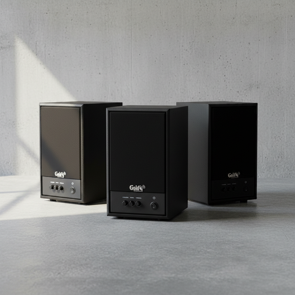 Dàn loa không dây treo tường: 01 amply A57 Goldsound + 3 loa không dây Goldsound V57 - 57w