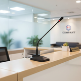 Micro thông báo nhà xưởng, hội trường, toà nhà Mi101 (Micro điện động, để bàn)