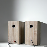 Loa vi tính GS31 2.0 Bluetooth, công suất 160w, Bass 4 inch, Tress 2 inch, bluetooth 5.0, cổng rca, khe usb, thiết kế loa thùng gỗ cao 38 cm, rộng 21 cm, sâu 21.5 cm