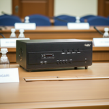 Amply A384PU - SG - 4K: 4 phân vùng đầu ra (800w, đủ kết nối Bluetooth, RCA, AV, USB)