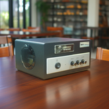 Âm ly A210 - 2 cổng micro.