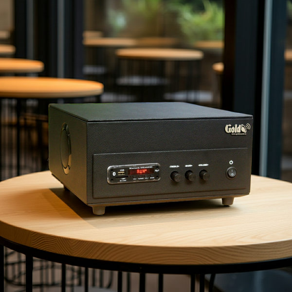 Amply A156PU_DA Goldsound (200w, đủ kết nối Bluetooth, RCA, AV, USB)