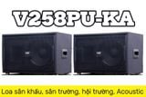 Loa V258PU - KA Goldsound (số lượng 1 loa), công suất 400w, loa bass 30 cm, treble kèn, kích thước rộng 60 cm, cao 40 cm, sâu 36 cm, phủ da cao cấp, bảo hành dài hạn 5 năm.