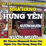 Loa cho nhà hàng Sườn Mười, loa được thiết kế riêng cho quán, bật lớn không tạp âm, miễn phí công lắp đặt, bảo hành dài hạn 5 năm